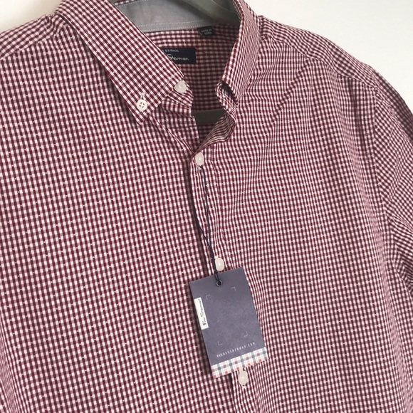 Ben Sherman Other - Ben Sherman Red Gingham Plaid Button Up Shirt